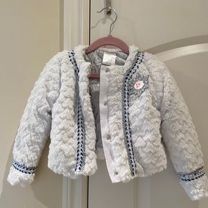 Toddler Girl Unique Frozen Elsa Jacket 3T